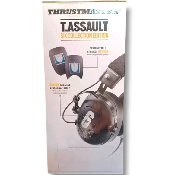 BRAND NEW THRUSTMASTER GAMING HEADSET R6 Seige Edition XBOX PS4 PS5 Headphones - Picture 4 of 8
